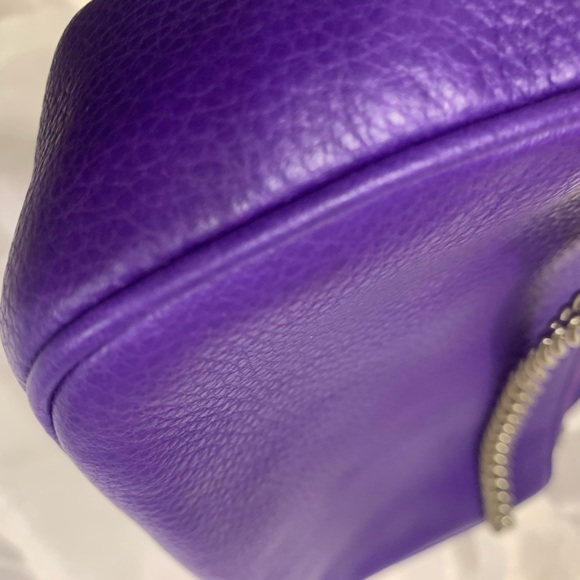 Coach Nolita | Purple Leather Mini Shoulder Bag | Chain Strap Wristlet | F53340 - Picture 15 of 16